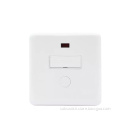 1Gang 13A Fused Cable Outlet With Neon Socket